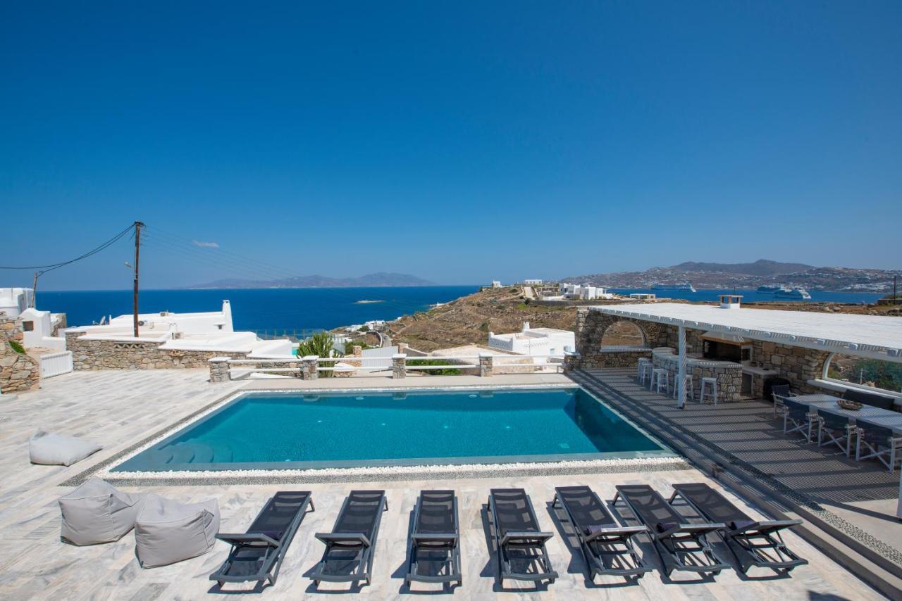 Villa Orion Mykonos - Blue Views Mykonos Villas Mykonos Town Ngoại thất bức ảnh