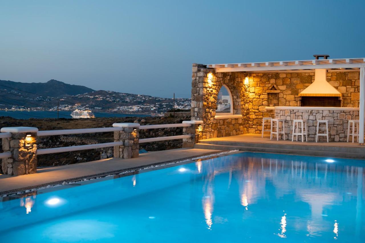 Villa Orion Mykonos - Blue Views Mykonos Villas Mykonos Town Ngoại thất bức ảnh