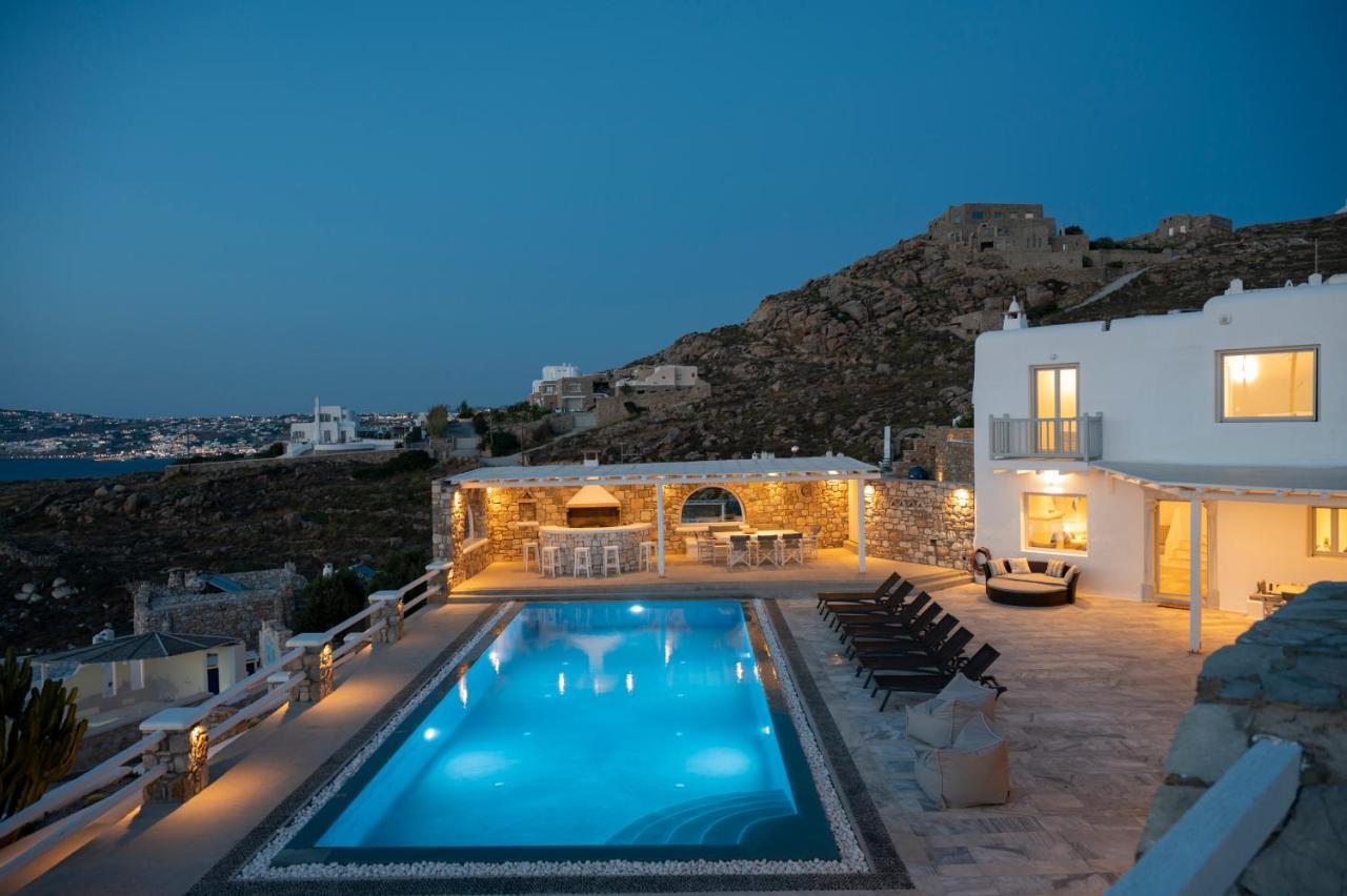 Villa Orion Mykonos - Blue Views Mykonos Villas Mykonos Town Ngoại thất bức ảnh