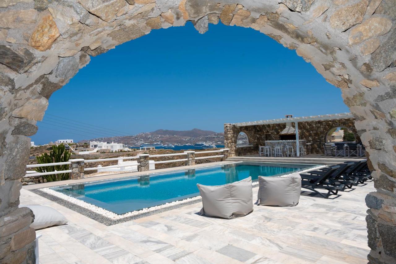 Villa Orion Mykonos - Blue Views Mykonos Villas Mykonos Town Ngoại thất bức ảnh
